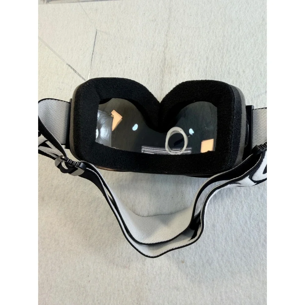 Zionor Lagopus Ski Goggles Black Silver Mirrored Lens Snowboard Eyewear ZN 5347